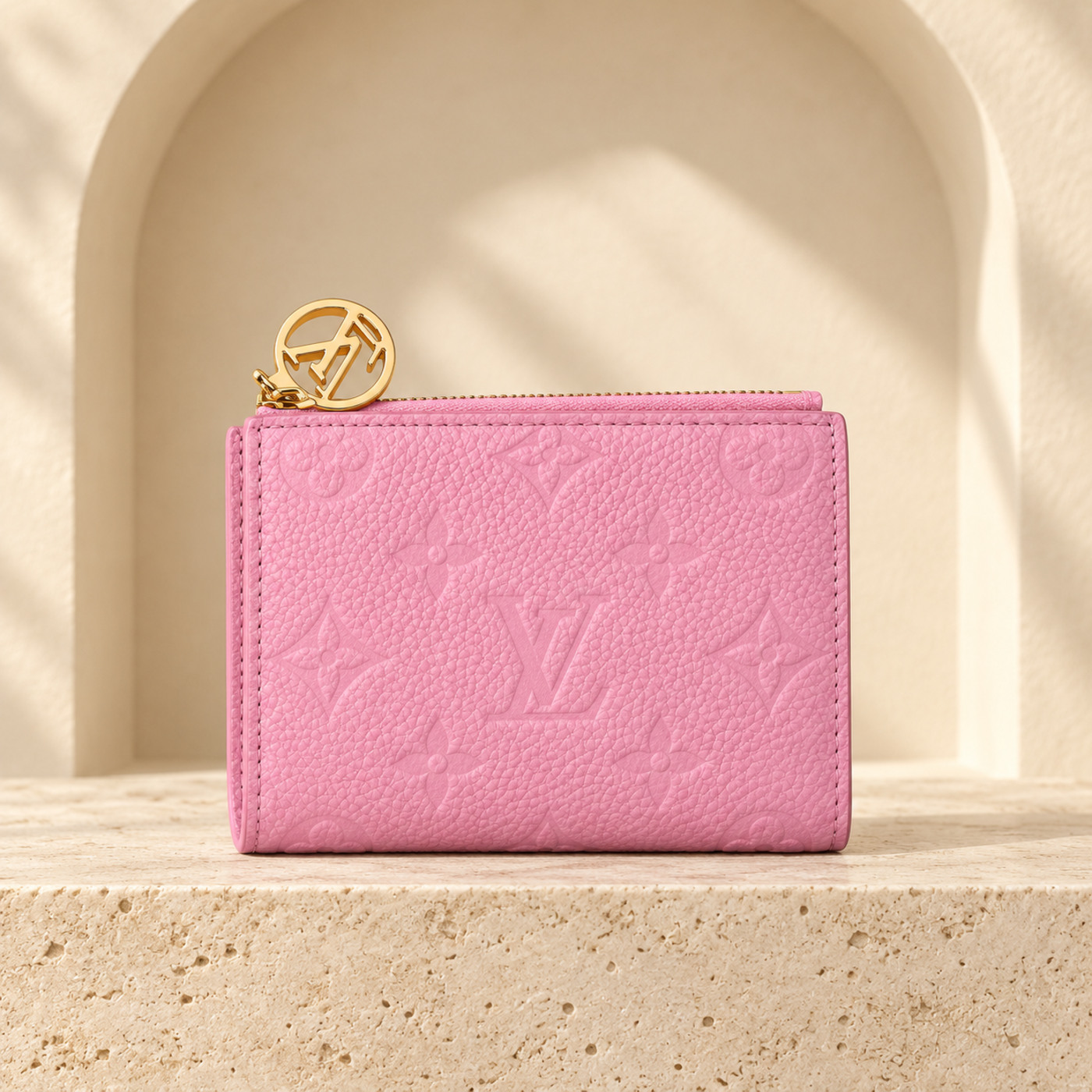 Louis Vuitton M28972 Lisa Wallet - Confetti Pink - feature image
